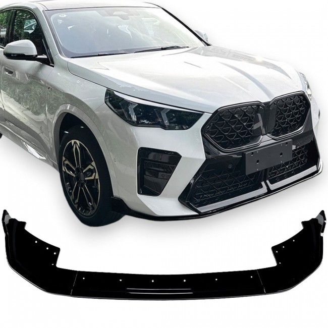 Splitter Front Spoiler Spoiler lip fits for BMW X1 U11 from 10/2022 with M-Sport package