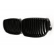 GRILLE  FITS FOR BMW E87 LCI + E81 E82 E88 SPORT 07-11 SINGLE SLAT GLOSS BLACK 