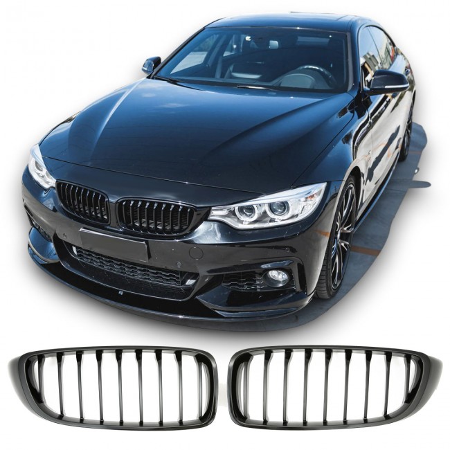 GRILLE FITS FOR  BMW F32 F33 F36 F82 and F80 SPORT GLOSS BLACK 