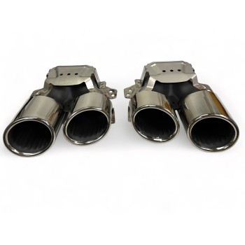 1x satz Auspuffblenden 16752