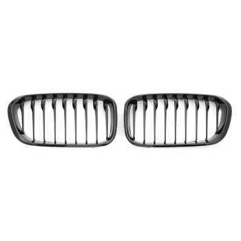 GRILLE FITS FOR BMW F20 F21 SPORT 15-18 GLOSS BLACK 