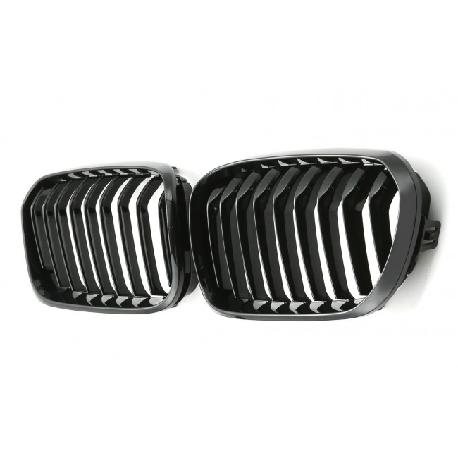 GRILLE FITS FOR BMW F20 F21 SPORT 15-18 GLOSS BLACK 