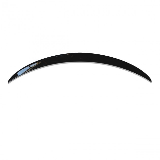 REAR SPOILER LIP BLACK GLOSSY fits for Mercedes W205 C-Class 2014-2021