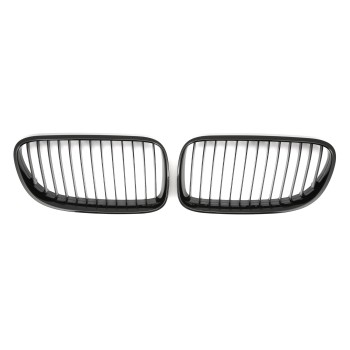 GRILL FITS FOR BMW E92 E93 10-13 SPORT GLOSSY BLACK 