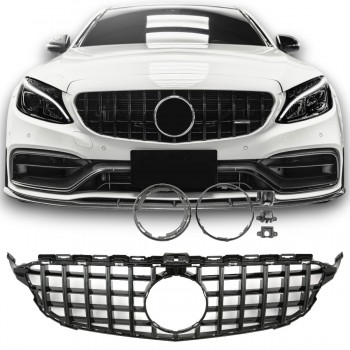 Sport Panamericana GT Grill Grille fits for Mercedes W205 2014-2021