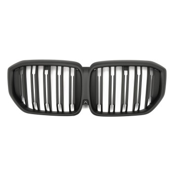 GRILLE FITS FOR BMW X5 G05 LCI SPORT DOUBLE SLAT MATTE BLACK 2023-