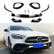 Front spoiler lip spoiler suitable for W206 S206 C-Class AMG Line