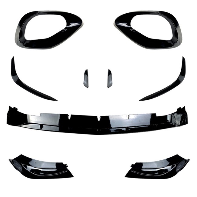 Front spoiler lip spoiler suitable for W206 S206 C-Class AMG Line