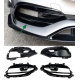 Air intake grilles in AMG design suitable for Mercedes A-Class W176 FACELIFT with AMG Styling