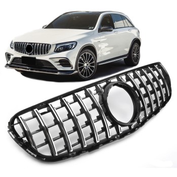 Sport Panamericana GT Grill Grille fits for Mercedes X253 GLC-Class pre-facelift