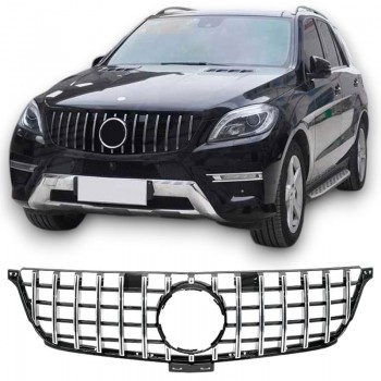 Grille Sport fits for Mercedes W166 W166 ML 2012-2015 PANAMERICANA GT LOOK 
