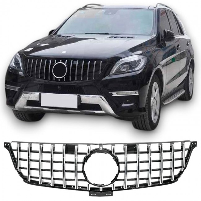 Grille Sport fits for Mercedes W166 W166 ML 2012-2015 PANAMERICANA GT LOOK 
