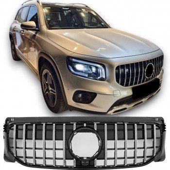 Grille Sport Chrome / Black fits for Mercedes X247 GLB PANAMERICANA GT LOOK