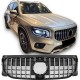 Grille Sport Chrome / Black fits for Mercedes X247 GLB PANAMERICANA GT LOOK