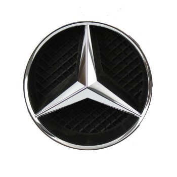 ORIGINAL MERCEDES EMBLEM MIT GRUNDTRÄGER TYP-G PASST FÜR GCP GRILLS 