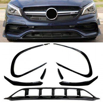 FRONT SPOILER fits for Mercedes C117 CLA class facelift