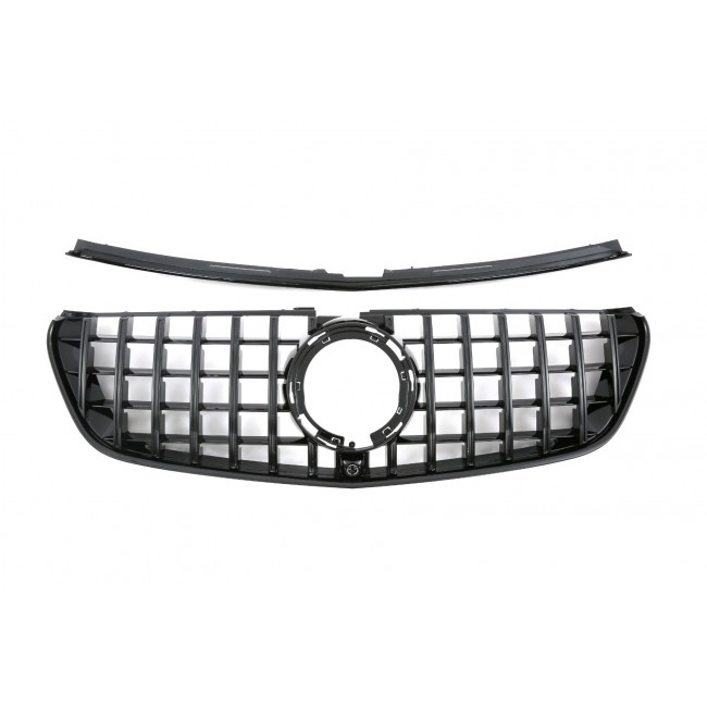 Sport Panamericana GT Grill Grille fits for Mercedes W447 V-Class Facelift + AMG-Line