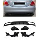 Rear spoiler diffuser in the C63 fits for Mercedes W205 standard equipment