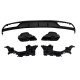 Rear spoiler diffuser in the C63 fits for Mercedes W205 standard equipment