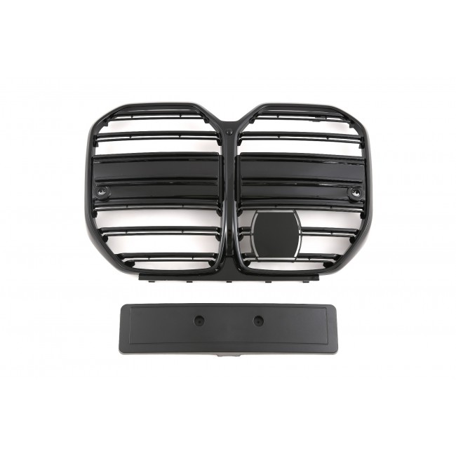 SUITABLE FOR BMW 4 SERIES G26 GRAN COUPE SPORT GRILLE MATTE BLACK