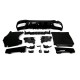 Diffusor + exhaust tips (CHROME) fits for Mercedes W206 S206