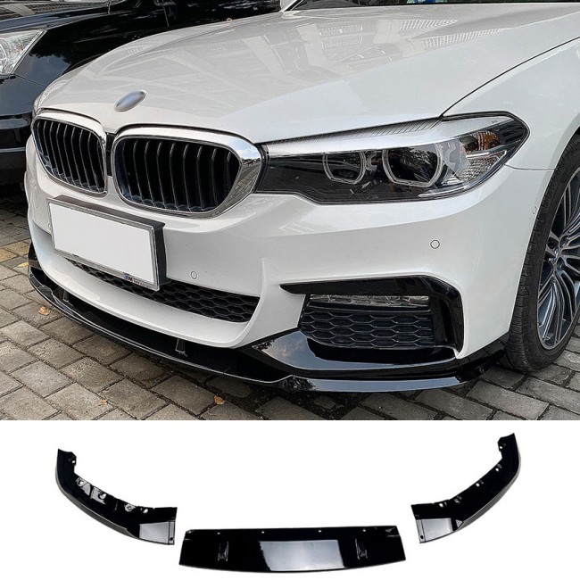 Splitter front spoiler lip fits for BMW 5 Series G30 G31 pre-LCI (pre-Facelift) with M-Sport package