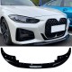 Splitter Front Spoiler Spoiler Lip fits for BMW 4er G22 G23 with M-Sportpaket