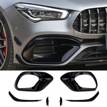 AERO Flaps + Air intakes suitable for Mercedes C118/X118 CLA-Class 45 AMG. Only suitable for CLA 45 AMG