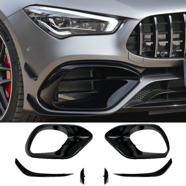 AERO Flaps + Air intakes suitable for Mercedes C118/X118 CLA-Class 45 AMG. Only suitable for CLA 45 AMG
