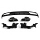 Rear spoiler diffuser in the C63 fits for Mercedes W205 standard equipment