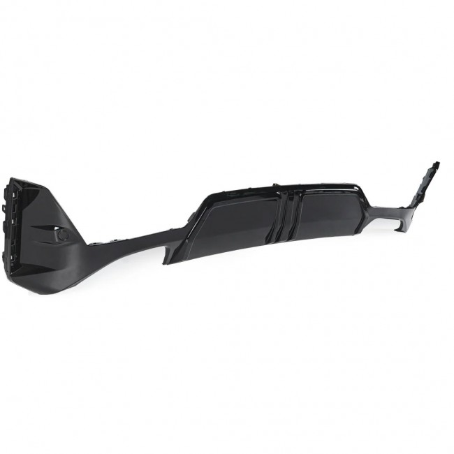 DIFFUSER + EXHAUST TIP BLACK SUITABLE FOR BMW 3 SERIES G20 / G21 LCI from 07/2022 with M package