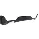 DIFFUSER + EXHAUST TIP BLACK SUITABLE FOR BMW 3 SERIES G20 / G21 LCI from 07/2022 with M package