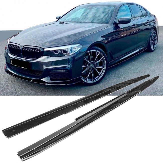Side skirts suitable for BMW 5 SERIES G30 G31 2017-2024 (SET / ABS)