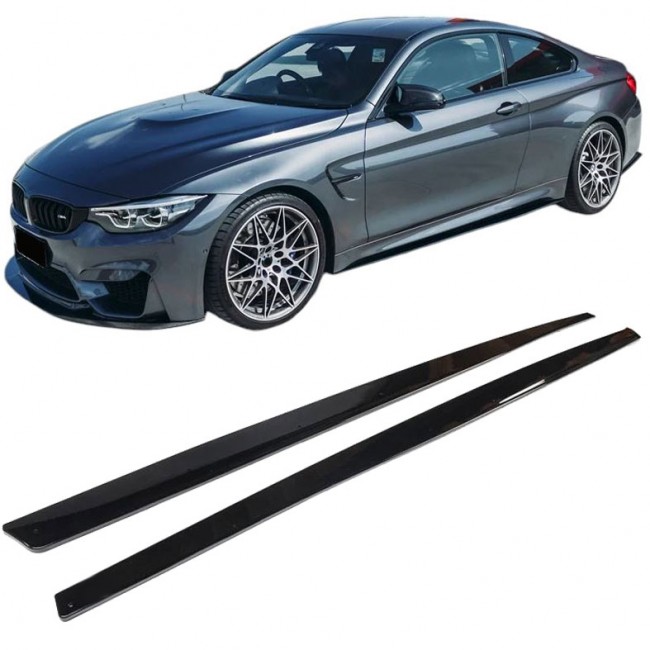 Side skirts suitable for BMW 3 Series F80 M3 & 4 Series F82 F83 M4 (SET/ABS)