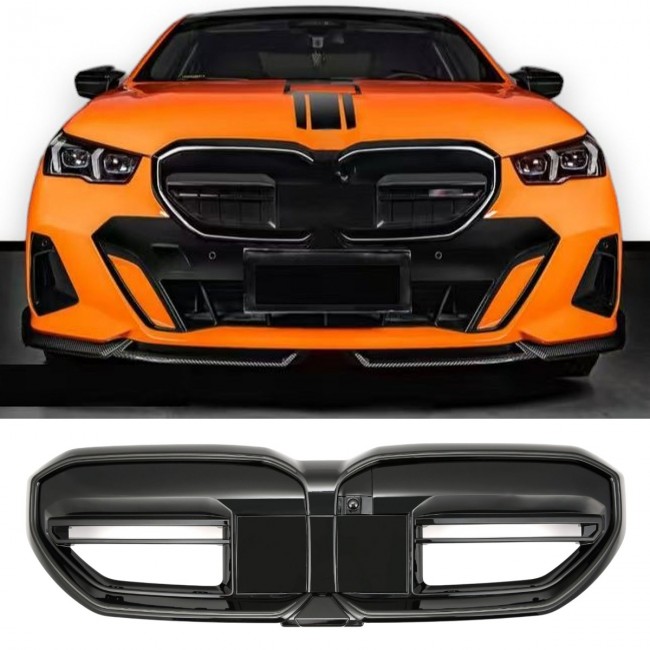 GRILLE FITS FOR BMW 5 SERIES G60 G61 GLOSS BLACK