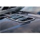 Chrom Lüfteinlass Finnen Motorhaube Mercedes für Mercedes W166 M ML GL GLS