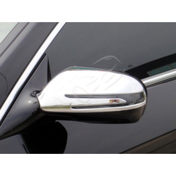 Chrom Spiegelkappen für Mercedes W207 R171 CL203 W219 R230