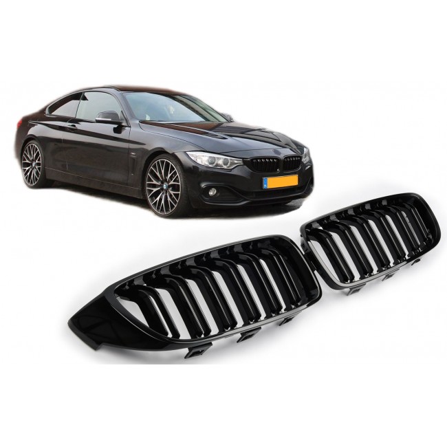 GRILLE FITS FOR  BMW F32 F33 F36 F82 and F80 SPORT GLOSS BLACK 