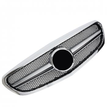 Grille Sport fits for Mercedes W205 C 2014+ ELEGANCE / CLASSIC  CHROME