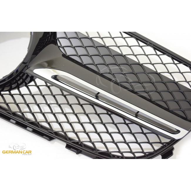 Grille Sport all black fits for Mercedes X204 GLK-CLASS LOOK 