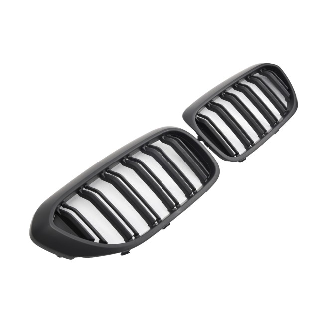 GRILLE FITS for BMW G30 G31 DOUBLE SLAT MATT BLACK 