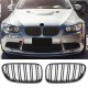 GRILL FITS FOR BMW E92 E93 10-13 SPORT DOUBLE SLAT GLOSSY BLACK 