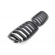 GRILL FITS BMW E92 E93 10-13 SPORT DOUBLE SLAT FLAT BLACK 