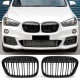GRILLE FITS FOR BMW X1 F48 2015-2019 SPORT DOUBLE SLAT BLACK 
