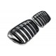 GRILLE FITS FOR BMW X1 F48 2015-2019 SPORT DOUBLE SLAT BLACK 