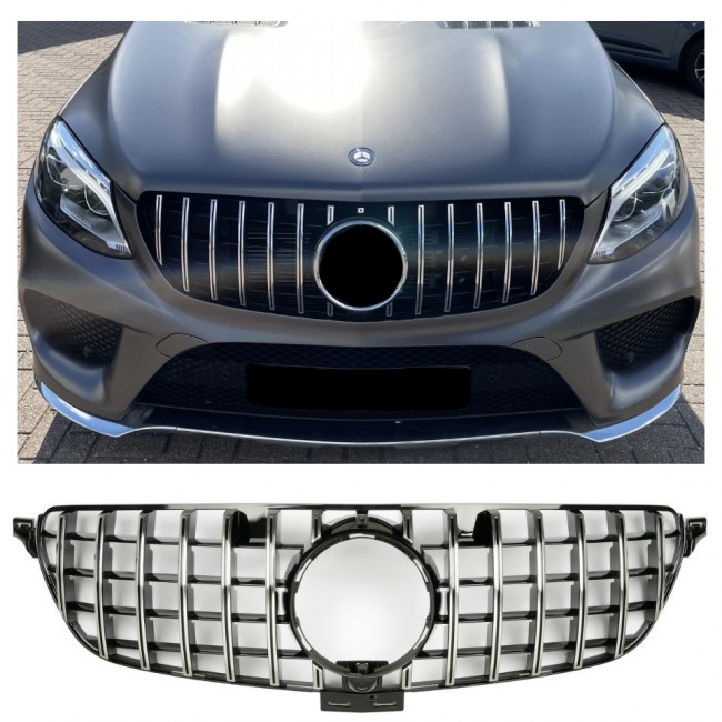 Grille Sport fits for Mercedes W166 GLE 2015+ PANAMERICANA GT LOOK 