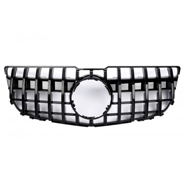 Grille Sport all black fits for Mercedes X204 GLK-CLASS PANAMERICANA GT LOOK 