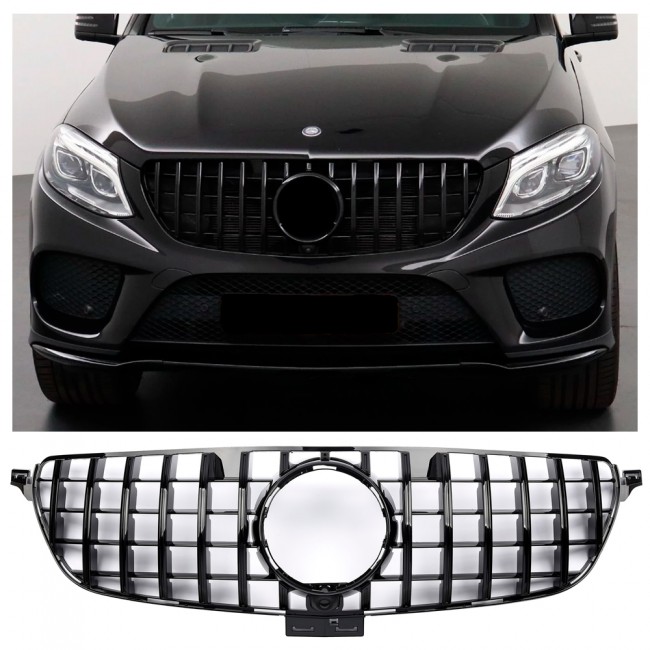 Grille Sport fits for Mercedes W166 GLE 2015+ PANAMERICANA GT LOOK 
