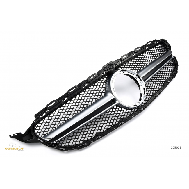 Grille fits for Mercedes W205 C-Class 2018-2021 360°
