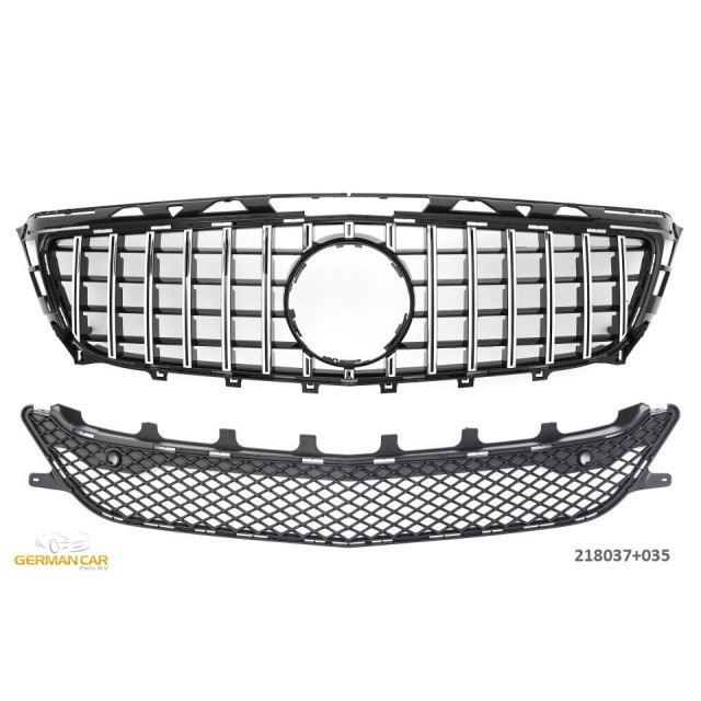 Grille Sport fits for Mercedes W218 CLS 2011-2014  PANAMERICANA LOOK